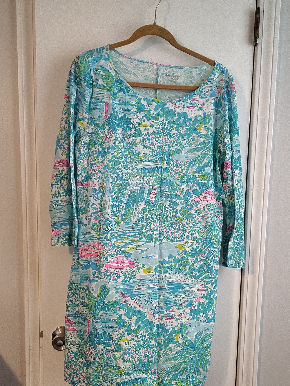 Lilly Pulitzer 3/4 Length Sleeve Dress